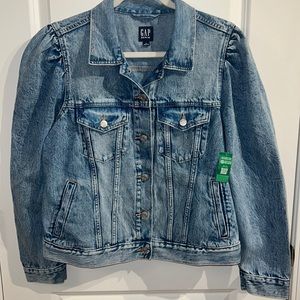 GAP denim jean jacket women size XL